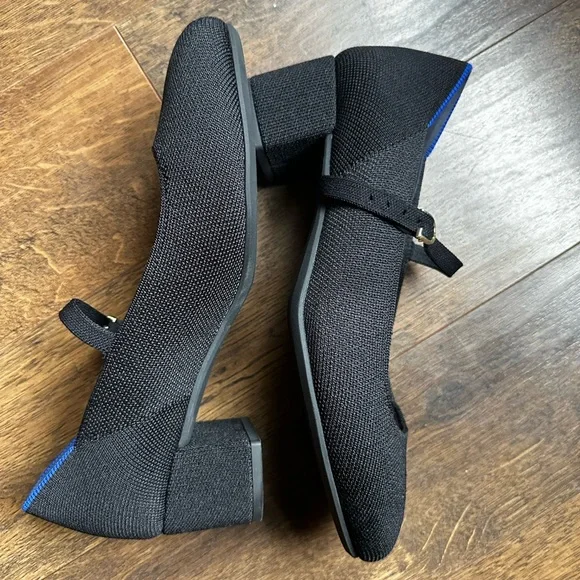 Rothy's the Mary Jane Heel Black - Picture 4 of 8